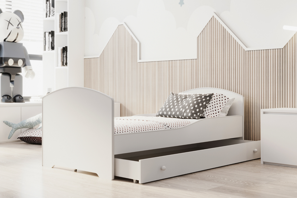 Single bed Luk 160x80 with drawer