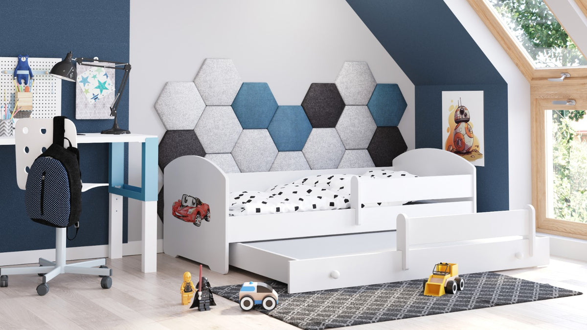 Double bed Luk 160x80 - Racing car