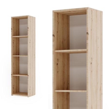 Shelving unit LONI 160x40 cm - colour Artisan oak