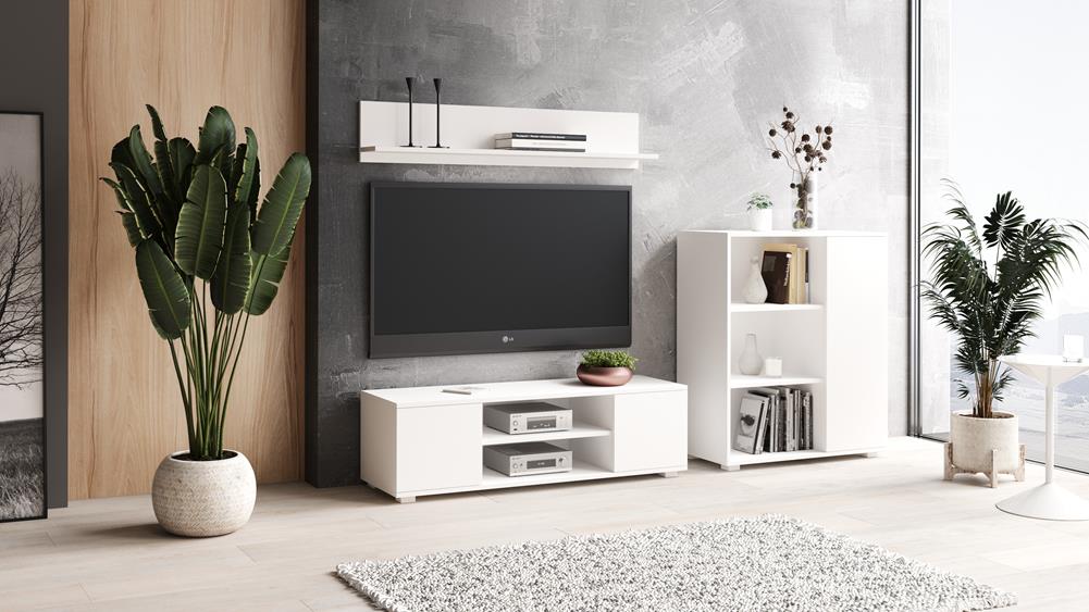 Bookcase Fondi white