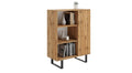 Fondi bookcase - metal legs