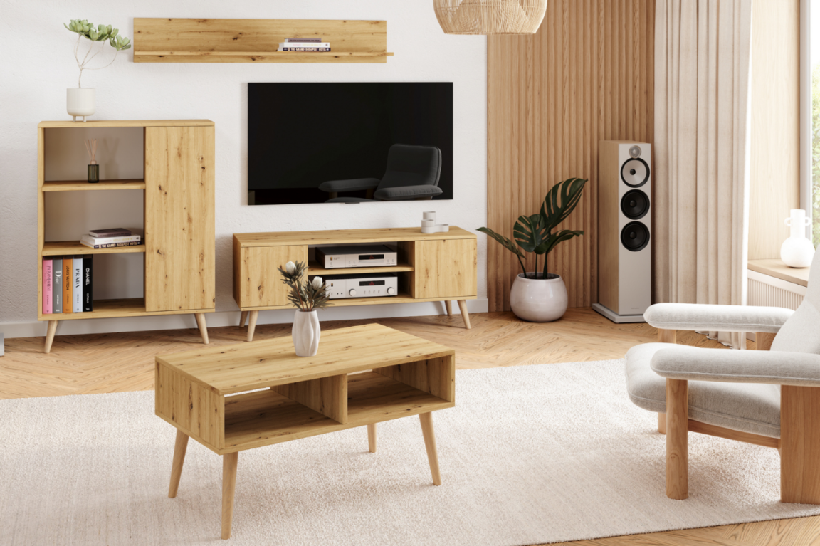 Coffee table Sandi Oak artisan