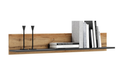 Shelf 100 cm - oak craft gold/black