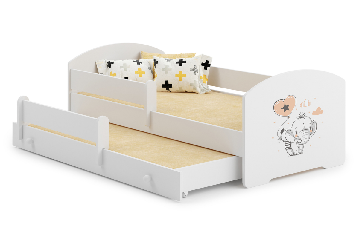 Double bed Luk 160x80 - Elephant