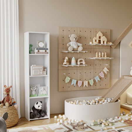 Shelving unit LONI 160x40 cm - colour White
