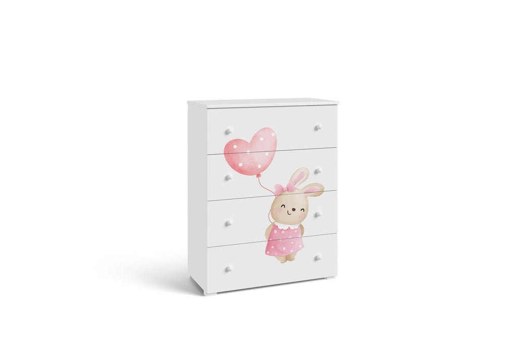 EMILY gyerekkomód Bunny mintával