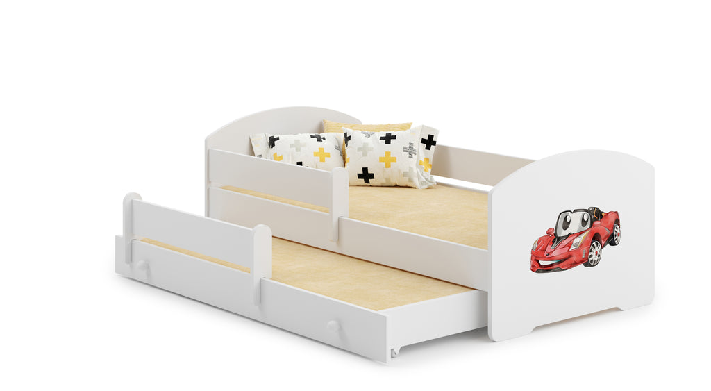 Double bed Luk 160x80 - Racing car
