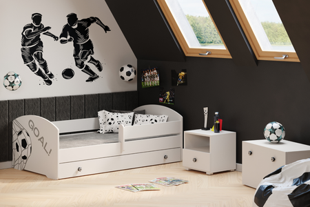 Bedside table, bedside table football holder