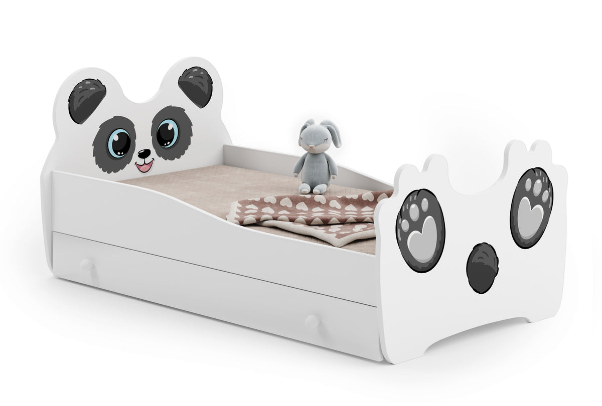 Panda children's bed 160x80 with drawer