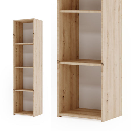Shelving unit LONI 160x40 cm - colour Artisan oak