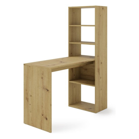 HARMONY íróasztal polccal – artisan tölgy – 1. kép
