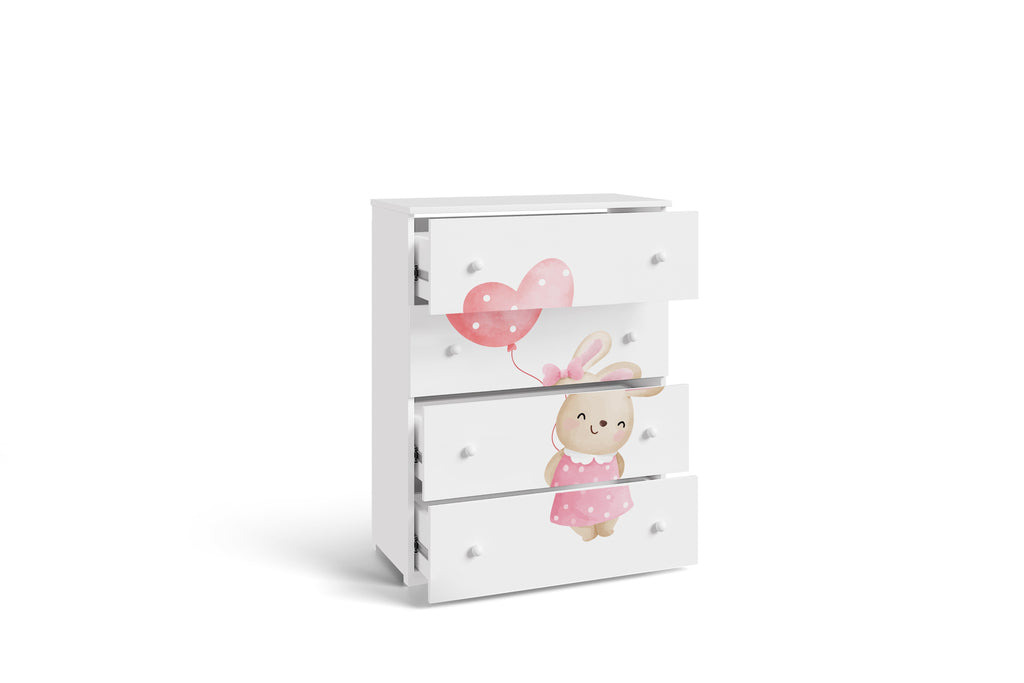 EMILY gyerekkomód Bunny mintával