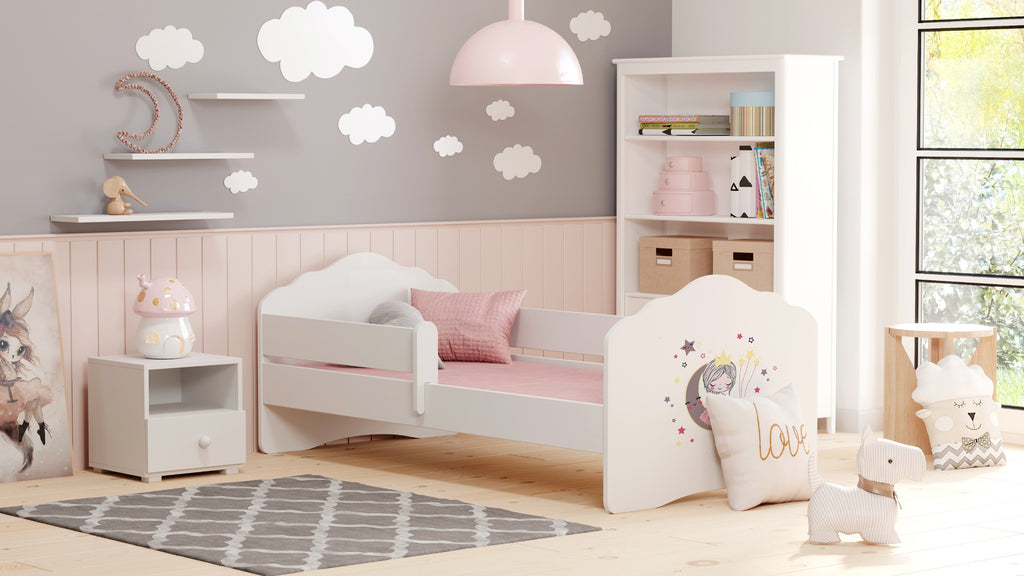 FALA 160x80 children's bed with railing - Sleeping princess