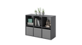 Loni bookcase 2x3 grey