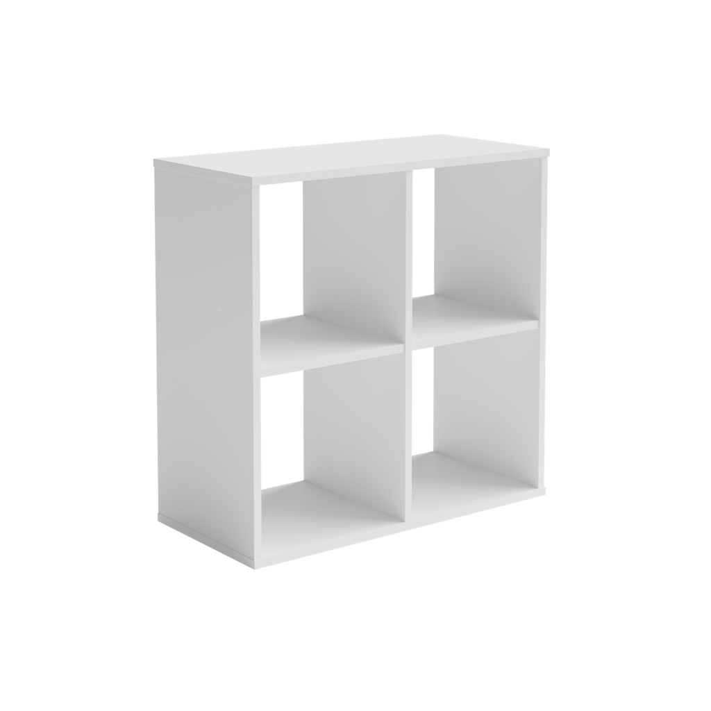 Bookcase Loni 2x2 white