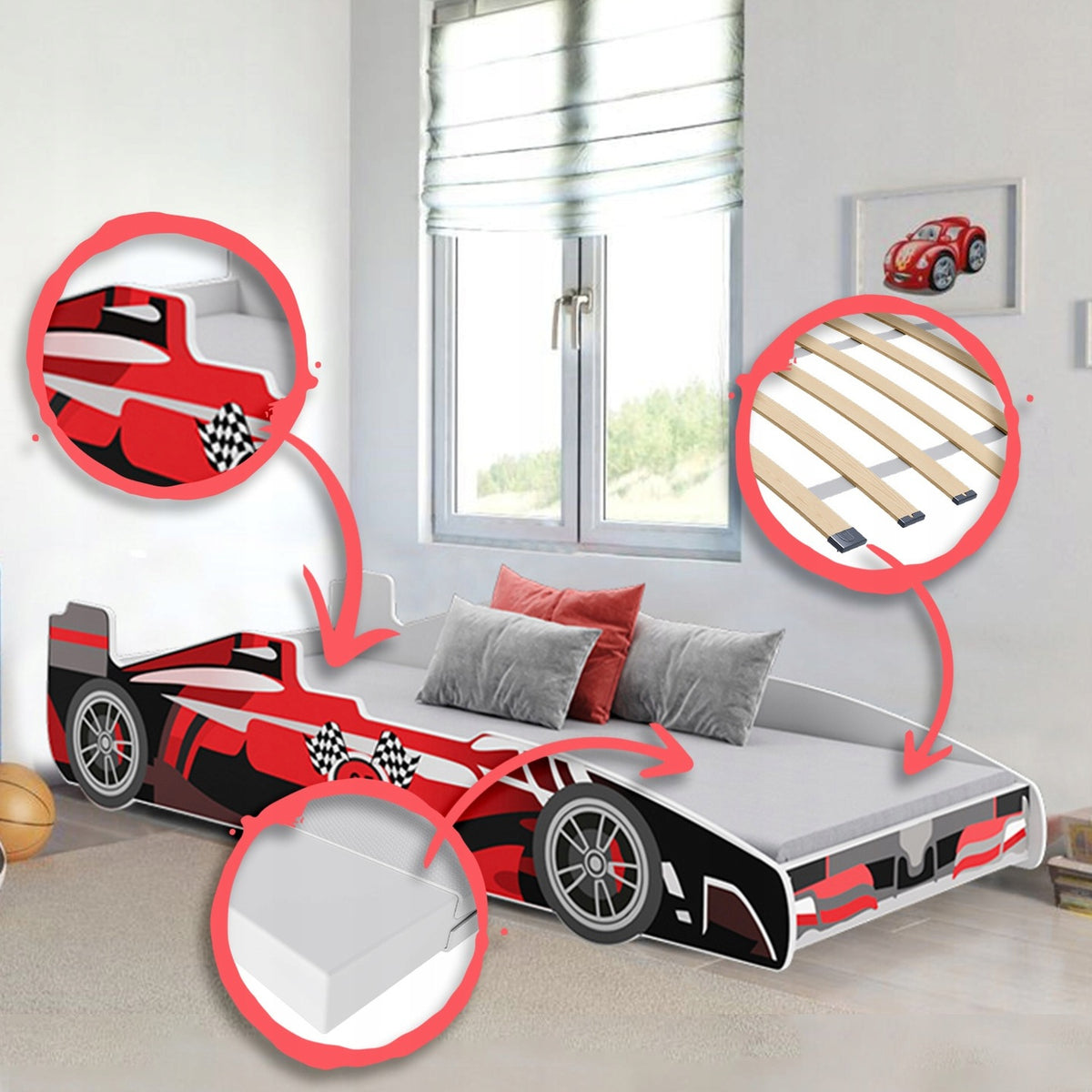 FORMULA children's bed 160 x 80 cm