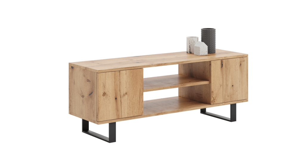 Focus RTV cabinet 135 cm - loft oak craft