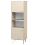 Venus cashmere tall bookcase
