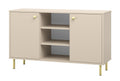 Venus cashmere two-door chest of drawers