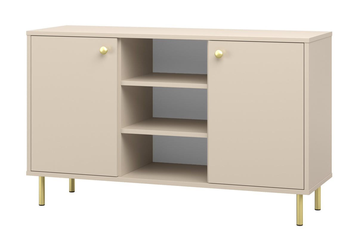 Venus cashmere two-door chest of drawers