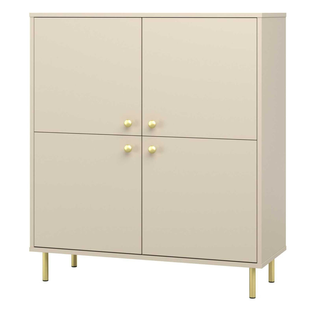 Venus four-door chest of drawers cashmere