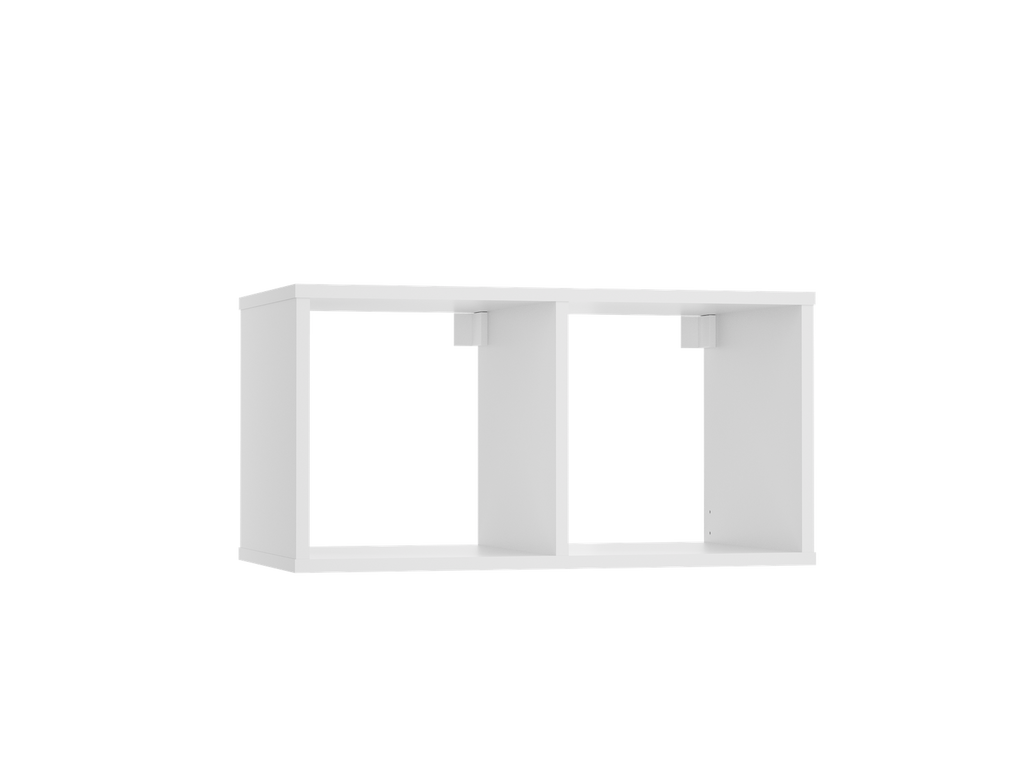 Modular bookcase MODUS 2x1 white
