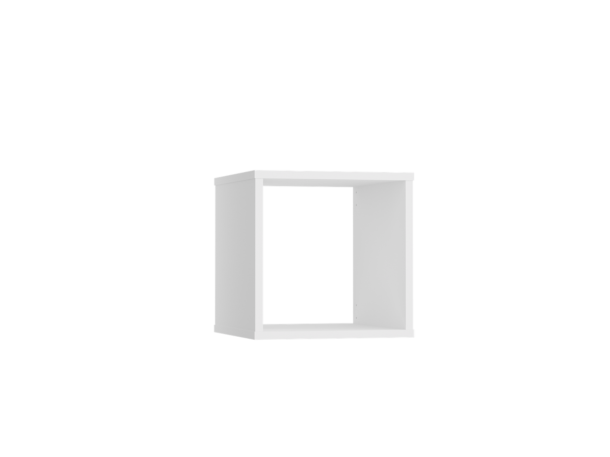 Modular bookcase MODUS 1x1 white