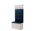 Shoe cabinet with seat and hanger ANDY