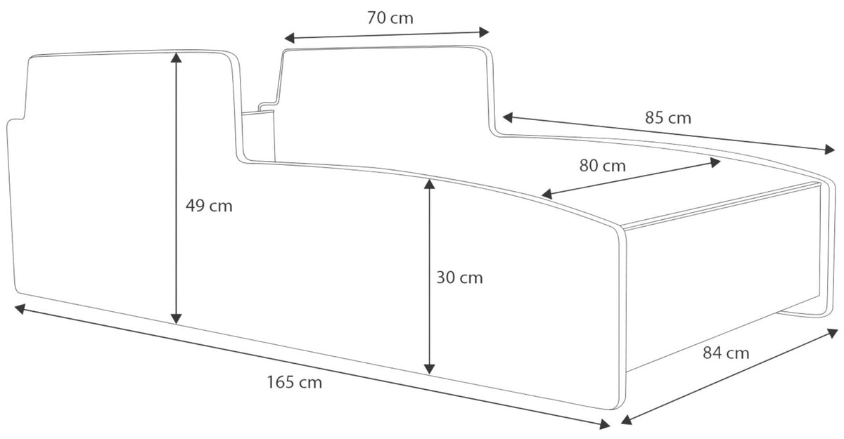 Car tractor bed 160x80 + frame