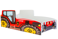 Children's bed Tractor red 160x80