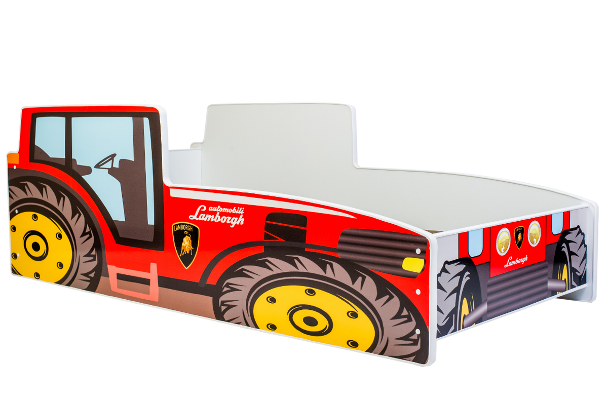 Children's bed Tractor red 160x80