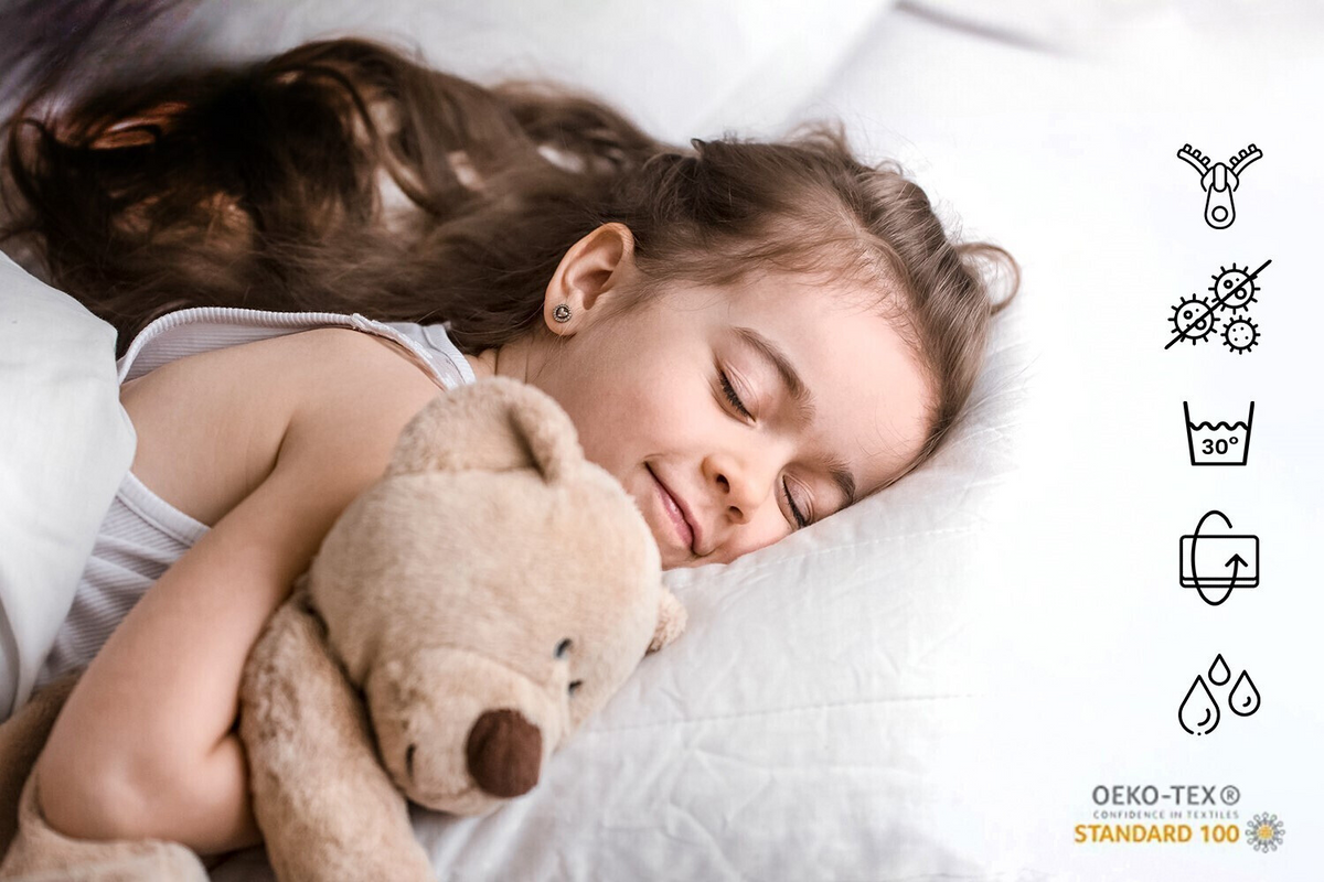 LUK children's bed 160x80 with railing - Unicorn horn