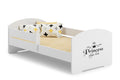 Luk single bed 140x70 with artwork - Princess