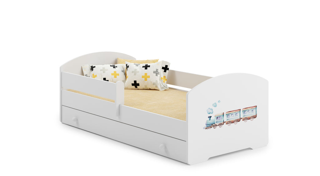 LUK children's bed 160x80 with drawer - Train