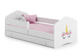 FALA single bed 160x80 with drawer - Unicorn horn