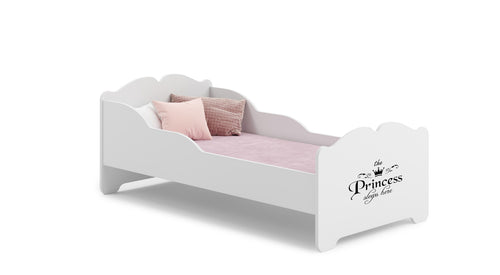 ANNA children's bed with mattress 140x70 Princess