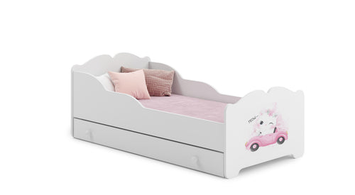 Child's bed ANNA with drawer 140x70 Cat