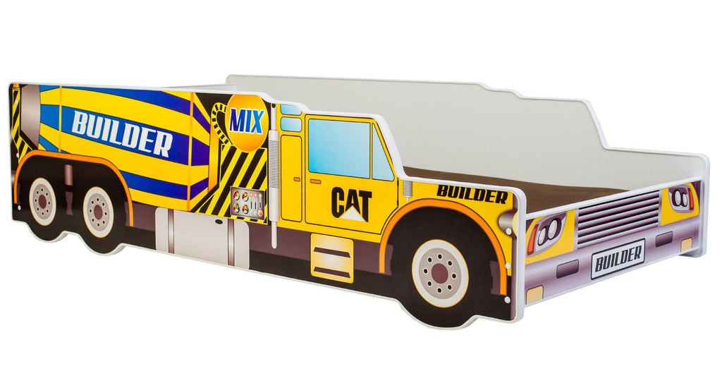 Children's bed auto 160x80 - Concrete mixer
