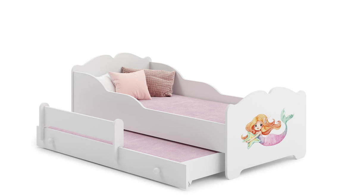 Double bed Anna 160x80 - Mermaid