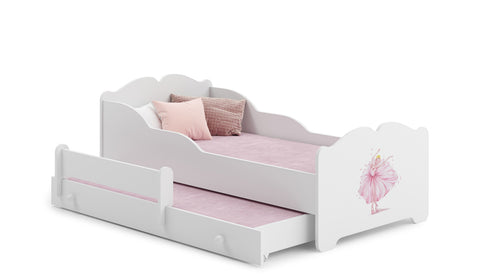 Double bed ANNA 160x80 Princess in a crown