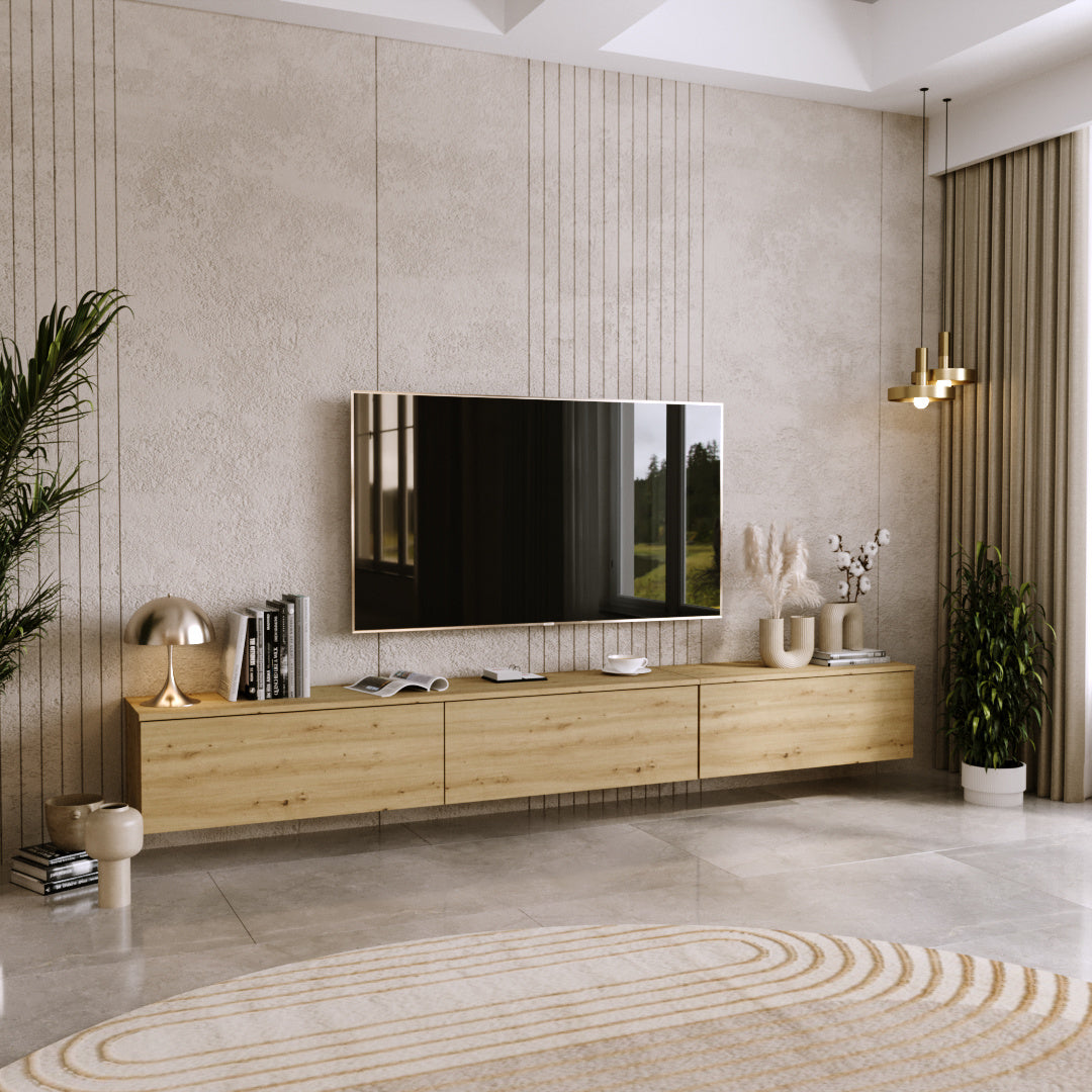 RTV cabinet Nicole 160 cm - colour Artisan Oak