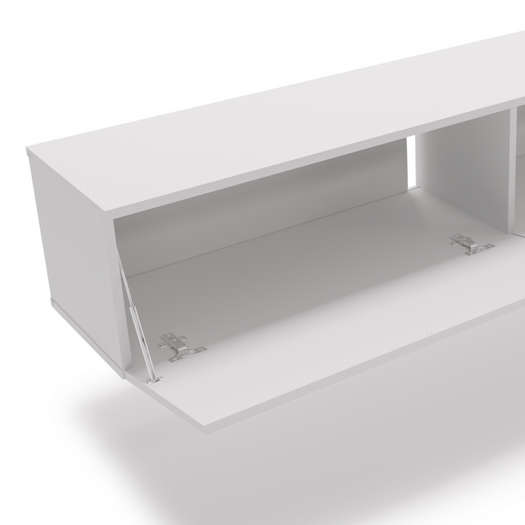 RTV cabinet Nicole 160 cm - colour White