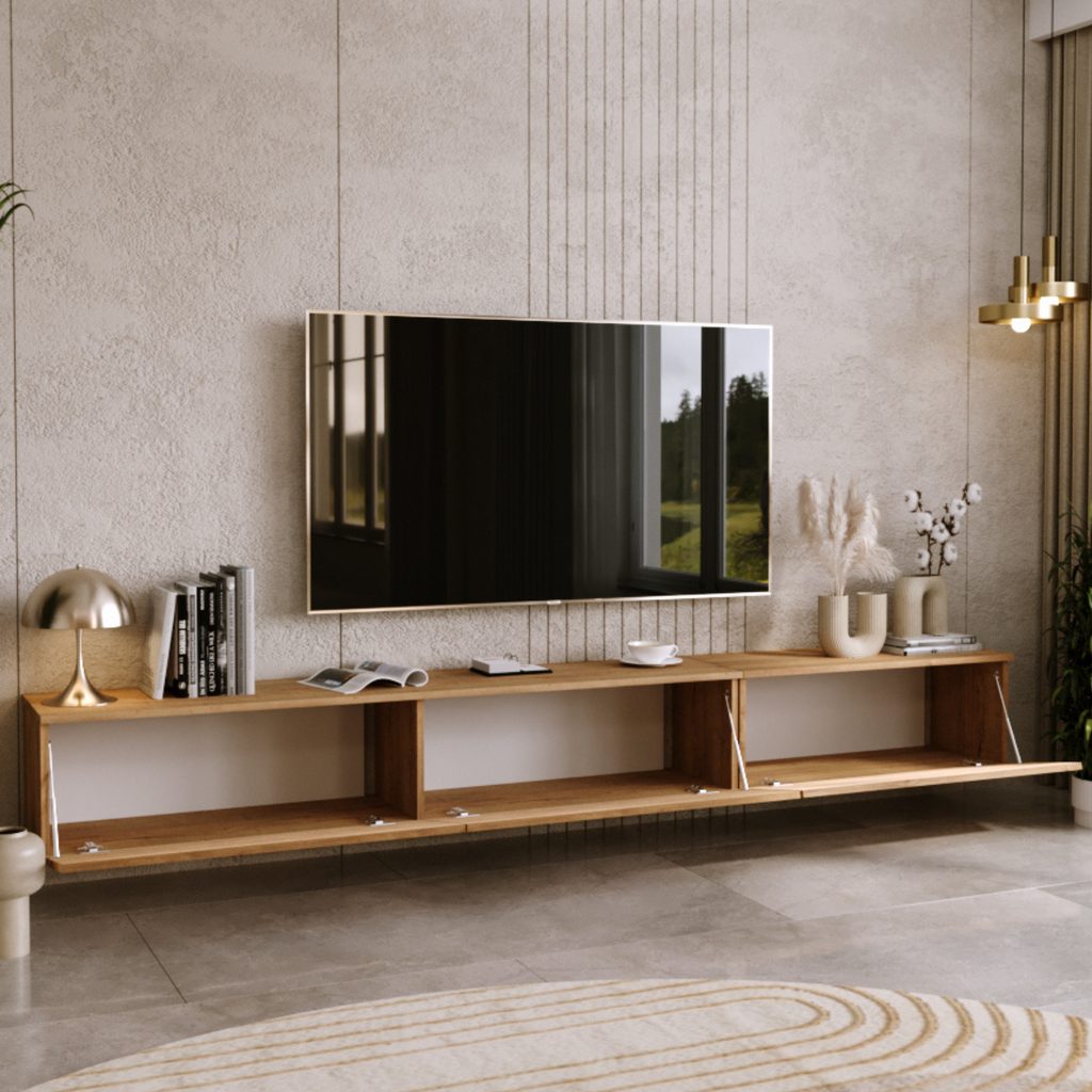 RTV Cabinet Nicole 80 cm - Oak Craft colour