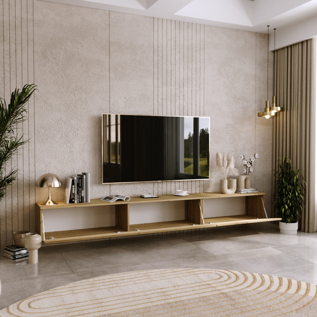RTV cabinet Nicole 80 cm - colour Artisan Oak