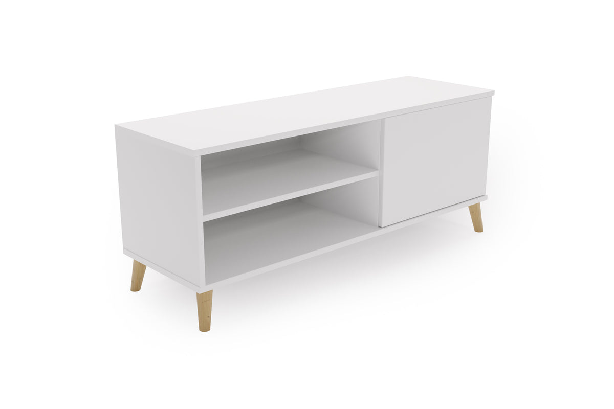 VIVA 110 cm RTV cabinet - White