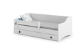 Single bed Erik 160x80 handle black