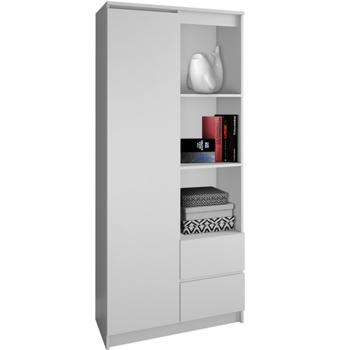 Polcos szekrény Bily RS-80 fehér