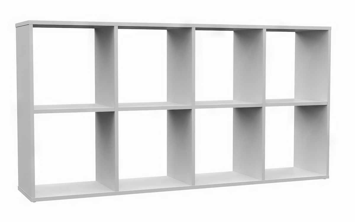 Polcos szekrény Malax 2X4 fehér