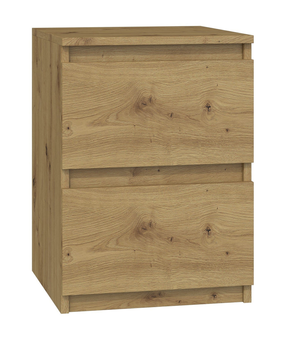 Éjjeliszekrény Malwa M2 artisan tölgy